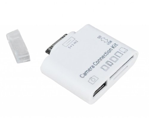 Mammoth XT 5 in 1 USB auf SD TF Micro Kartenleser Camera Connection Kit Adapter für Apple iPhone 3 / 3G / 4 / 4GS / iPad 1 / 2 / 3