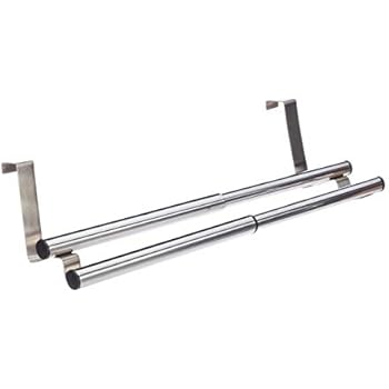 Deuba 2X Handtuchhalter Edelstahl zum einhängen ohne Bohren