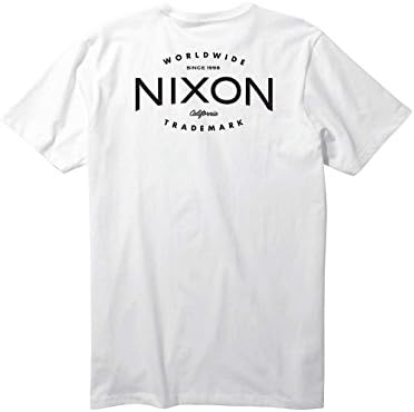 Nixon Piston S/S Tee, Color: White