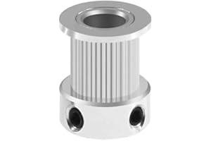 I3D SÉLECTION I3D Auswahl – Riemenscheibe GT2 20 Zähne Riemen 10 mm für Achsen von 5, 6,35 oder 8 mm – Riemen und Riemenscheibe GT2 (6,35 mm)