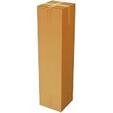 Cartons D'expédition Pliables HaGa - Lot De 5 (15x15x120 Cm) - Emballage Pratique Pour Envois Courrier Ou Colis