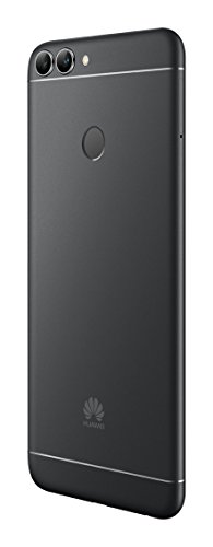 HUAWEI P smart Dual-Sim Smartphone (14,35 cm (5,6 Zoll), 32GB interner Speicher, 3GB RAM, Android 8.0) Schwarz + gratis 16 GB Speicherkarte [Exklusiv bei Amazon] - Deutsche Version