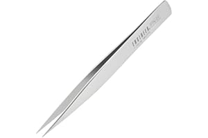 Titanium Tweezers, fine Pointed Tips (125mm). Made in Japan. ENGINEER ptn-01