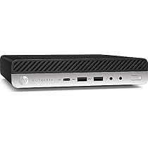 HP EliteDesk 800 G4 Mini Desktop PC, i7 8700 Up to 4.60GHz, 16GB