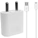 Motorola Moto X Play, Moto G Turbo, Moto G3, Moto G2, Moto X Force, Moto G, Moto X, Moto X Style, Moto X2, DROID Maxx, Moto G4, Moto G4 Plus, Moto G5, Moto G5 Plus, Moto E3 Power Charger Original Adapter Like Wall Charger With 2 ampere 1 Meter Micro USB Cable Charging Cable Data Cable By Lakshika(Black / White) RS.385.00