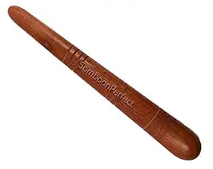 KIDDLY MART Wooden Stick Thai Foot Massage Tool Reflexology Thai Traditional Massager (2 Pcs)