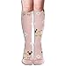 Produktbild best gift Pug Dog Breed Watercolor Pet Popular Dog Lover Gifts For Pugs Pink Men's Women's Cotton Crew Athletic Sock Running Socks Soccer Socks 19.7 inch