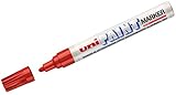 schnell trocknend Lackmalstift uni-ball® PX-20, Strich: 2-3 mm, Farbe: rot
