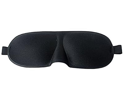 Wicemoon Masque des Yeux Sommeil Ultra-Douce Mousse à Mémoire, Occultation de La Lumière en Fournissant Sensation de Massage, Ergonomique,Idéal Pour Insomnie et Voyage