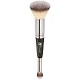 IT Cosmetics Heavenly Luxe Complexion Perfection Foundation Make Up Brush #7, Double-Ended and Multi-Use for Seamless Application