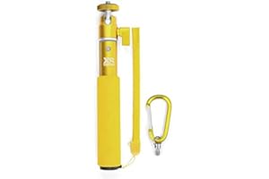 Xsories - Perche Selfie Stick extensible Monopod téléscopique U-SHOT - Jaune