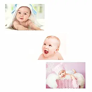 PAPER PLANE DESIGN New Born Baby Girl/Boy Poster for Wall Pregnant Women Cute Large Posters in Room Bedroom with Big Size Matt Finish, Size - 12 x 18 Inch, Set of 3 Photo, 14. multicolour, standard