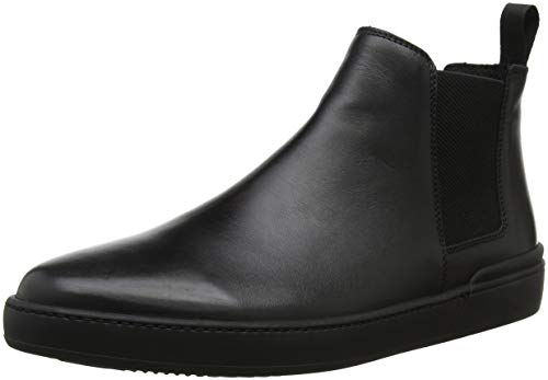 FRAU Scarpa Uomo, Sneaker a Collo Alto Nero, 42 EU