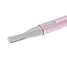 Huayang| Multifunctional Mini Facial Hair Trimmer Eyebrow Trimmer for Women, Portable Electric Shaver Eyebrow Trimmer Shaper Hair Remover for Women Lady Pink Battery-Operated