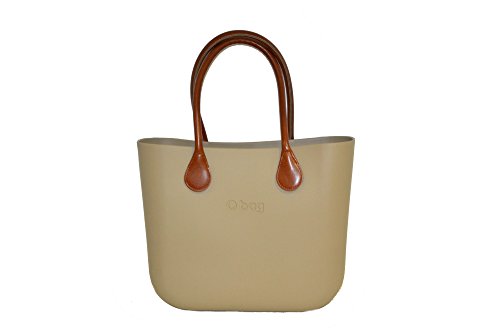 Preisvergleich Produktbild Tasche oder Bag Beige mit Griffen und Innentasche