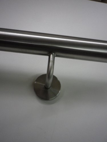 Edelstahlhandlauf Modell „TIBU-Line“ Ø 42,4mm 1400mm lang - 2