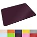 Produktbild Office Marshal Bodenschutzmatte in Trendfarben | 120 x 150 cm für Hartböden | ohne schädliche Weichmacher und PVC | Größe und Viele Farben zur Auswahl (Lila)