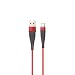 Produktbild Sweet Tech USB Typ-C Kabel 2.4A Heavy Duty Flexible Schnellladung und Datenübertragung - Rot für Cubot Power