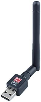 SAQN 150M 2.4G Wireless WI-FI USB Dongle 802.11 b/g/n Antenna WiFi Adapter Network LAN Card For Desktop/PC/Laptop Windows XP/Vista/7/8/10 Android 5.1 Mac OS Linux