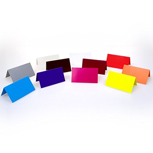 Tischkärtchen – bordeaux – 65x38mm – 12 Stück – 56007 38 - 2