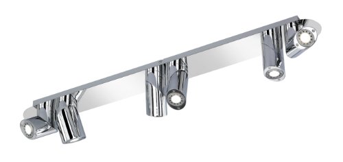 Preisvergleich Produktbild Wofi Deckenbalken, 6-Flammig, Serie: Linox, chrom