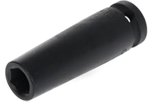 GEDORE red Vaso de impacto, Vaso, Accionamiento de 1/2" 12,5 mm, Hexagonal, Ancho de llave 13 mm, Largo, Uso con máquina, Coche/vehículos, R63001316