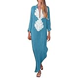 Vestido de algodón y lino, Vestido sin mangas, Vestido floral, Vestido informal, Vestido largo, Vestido corto, Vestido holgado, Material cómodo, Traje para el verano.