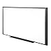 Produktbild MOB Whiteboard Premium S Line | Saphir-Schwarz | Größe wählbar - mit Alurahmen, magnethaftend, emailliert