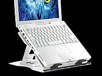 General Office Notebook-Ständer aus Aluminium, mit Drehteller - 7
