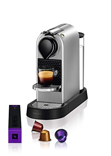 Krups Nespresso Citiz Cafetière à dosettes Silver YY4118FD