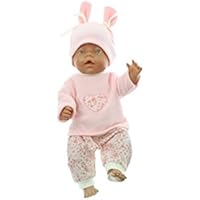 Puppenkleidung 43 cm passend für zb Baby Born Bekleidung Kleidung 75