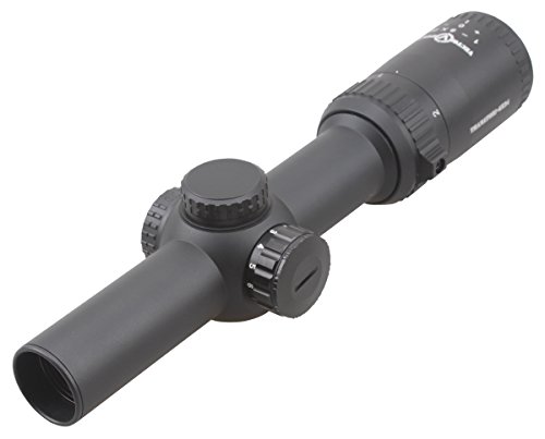 Vector Optics Thanator 1-8x24 CQB Compact Riflescope 1/10 MIL Ajuster la portée Tourelle Plate Profil VTC Taille MIL gravée à l'eau-Forte