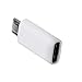 Produktbild Vazan - Typ-C-Buchse auf Micro USB 2.0 Male USB 3.1 Converter Data Adapter High Speed Android Certified Handy-Zubehör [Whtie]
