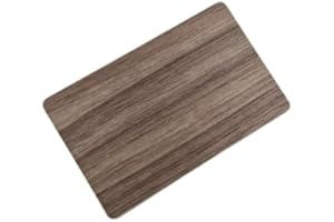OUTLETISSIMO® 10 Stück NTAG216 NFC-Karten Holz Nussbaum ISO projizierbar Hotel