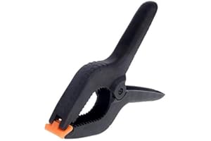 STARLINE 10 Grandes Pinces Serres-joints de 200 mm - Prise Extra Forte - Ouverture jusqu'à 10 cm - Pour Bricolage, Modelisme