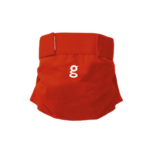 Gnappies Little Gpant Good Fortune Red, Medium Reuseable Nappies