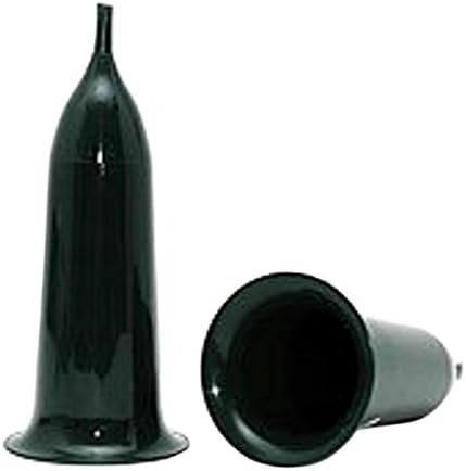 Grave Vase Spike for Flowers Green 35 cm Set of 3