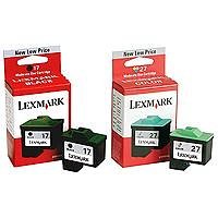 Lexmark 17 + 27 Kombipack Tintenpatrone