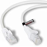 rhinocables CAT6 High-Speed Gigabit Ethernet Patch Network Cable for LAN — Snagless Cable with RJ45 Connector Lead — for Inte
