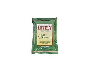 LOVELY Henna Herbal Hair Care Powder | Conditioning, and Colouring Natural Hair- 60 Grams