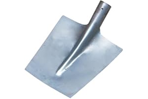 OFAS Badile Punta Quadra In Acciaio Di Alta Qualità. Rinforzato. Punta Quadra. Dimensioni Cm. 25,5X24,5. Peso 850 Grammi.