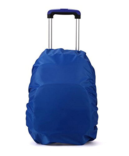 Gespout Impermeabile Protezione Tronco Antipioggia per Zaino Pioggia Sicura Copertura Trolley Borse di Pioggia Protezione Antipolvere Copertura Nylon Blau