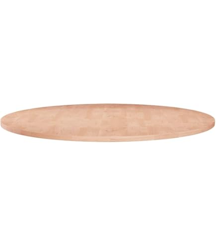 VIDAXL - Piano Tavolo Marrone 200x40x (2-6) cm Rovere Massello Trattato