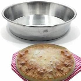 Ev Ekmeği İçin Alüminyum Fırın Tepsisi Ø29cm Derin Fırın Tepsisi Alüminyum Ekmek Tepsisi