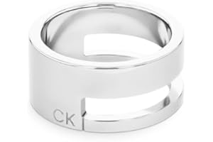 Calvin Klein Women's GEOMETRIC ESSENTIALS Collection Ring in Stainless Steel - Available in Silver or Gold Version