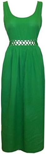 Ex Topshop Green Laced Crepe Prom Ball Maxi Long Gown Dress Size 6 8 10 12 (UK 8)