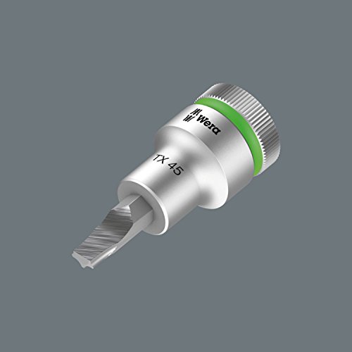 Wera 8767 C HF TORX Zyklop Bit-Nuss 1/2 Zoll Antrieb mit Haltefunktion , TX 45 x 60 mm, 05003835001 - 3
