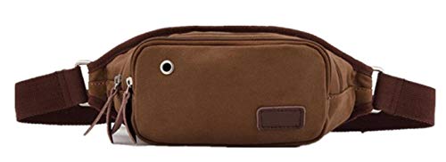 Preisvergleich Produktbild LEOO Herren Sling Backpack Canvas Umhängetasche