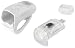 Produktbild Knog Lampe Boomer USB weiße LED, Translucent, 11521KN