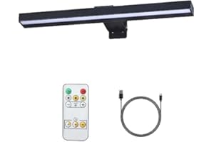 VIGMOJ Wireless Picture Light with Remote Control, 3 Lighting Modes, LED Magnetic Dart Lamp, Timer, Battery Operated for Painting, Photo, Portrait